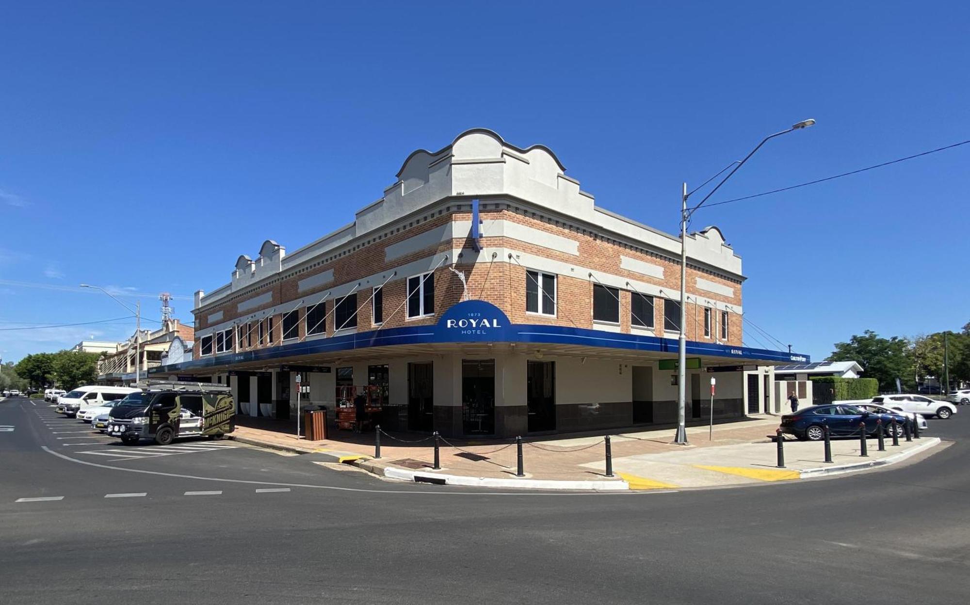 Royal Hotel-Motel Moree Bagian luar foto